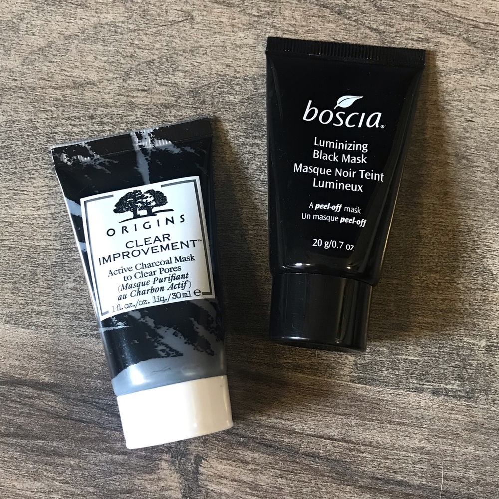 Origins and Boscia Charcoal Clay Mask Duo